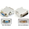 DVI-I Dual Link naar VGA D-SUB Adapter [DVIMVGAF]